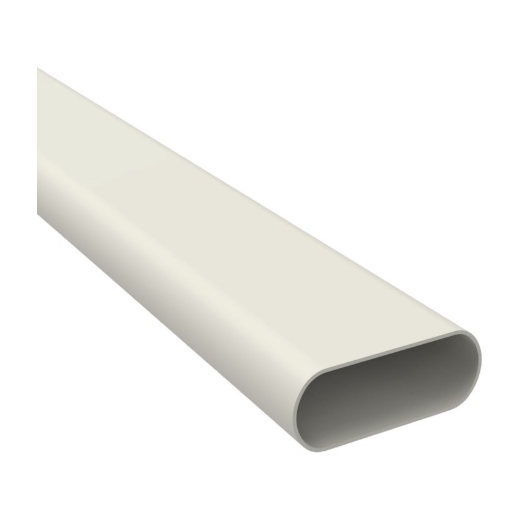 Afbeeldingen van Renson Easyflex vaste plat ovaal kanaal 135x55mm 1m - 4028018