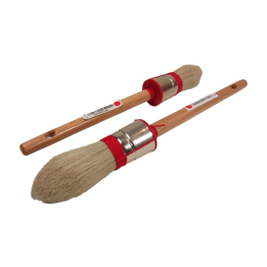 Afbeeldingen van Ronde kwast std+ blond nr 18 - punt - 5006397