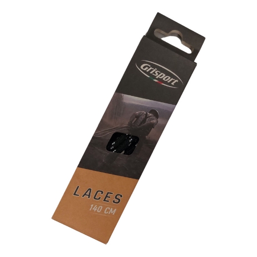 Afbeeldingen van Schoenveters zwart/grijs 140cm - 5691057