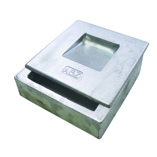 Afbeeldingen van Schouwkast alu groot 180x180 - 4042113