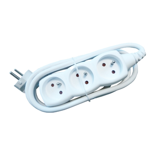 Afbeeldingen van Stekkerblok 3 met kabel 1.5m - 5413001