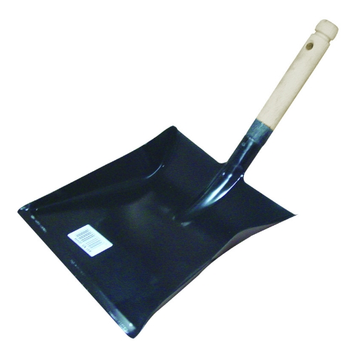 Afbeeldingen van Stofblik metaal + houten steel - 5011005