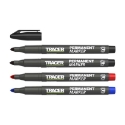 Afbeeldingen van Tracer set permanente markers zwart/blauw/rood 4dlg - 5752029