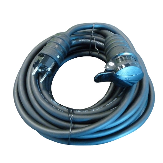 Afbeeldingen van Verlengsnoer rubber 10m - 5413009