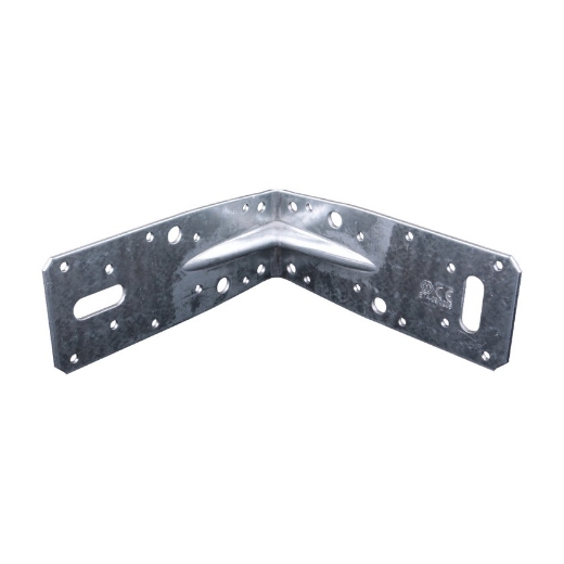 Afbeeldingen van Waelbers hoekanker m/ril 150x150mm sv - 2656063