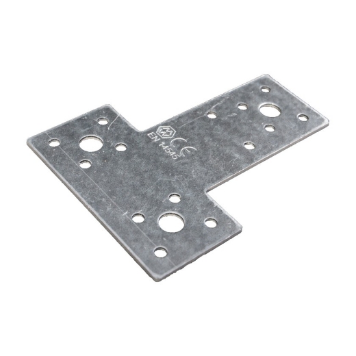 Afbeeldingen van Waelbers t-plaat 80x68x38mm sv - 2656025