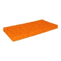 Afbeeldingen van Kaufmann reserve sponsspaan grof 2cm 280x140mm oranje - 5123216