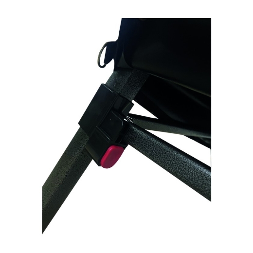 Afbeeldingen van Werftent FlexT stalen frame in zak, zwart zeil 350gr, 3mx3m - 5039016