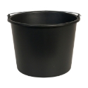 Afbeeldingen van Gripline-d 12 l emmer zwart, knopbeugel - 5074008