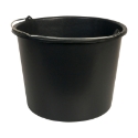 Afbeeldingen van Gripline-d 20 l emmer zwart, knopbeugel - 5074002
