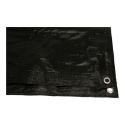 Afbeeldingen van Konvox bouwhek zeil 150gr zwart 1,76x3,41m - 2120188