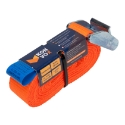 Afbeeldingen van Konvox spanband 25mm klemgesp hd 3m 350dan oranje - 5086134