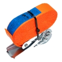 Afbeeldingen van Konvox spanband 25mm ratel cd 5m 800dan oranje - 5086145