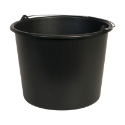 Afbeeldingen van Gripline-d 12 l emmer zwart, knopbeugel - 5074008