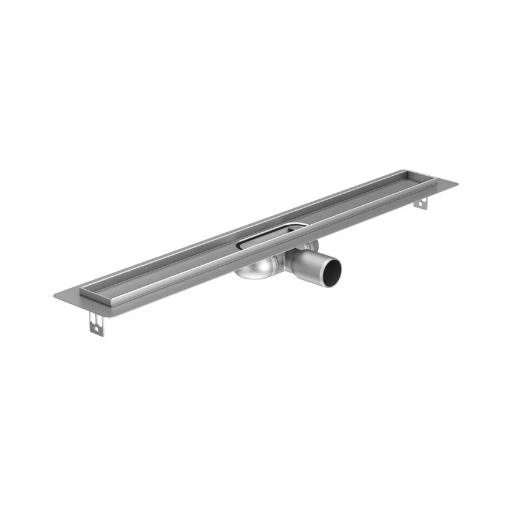 Afbeeldingen van Aco showerline afvoerlichaam met flens zonder rooster L785mm - 4091592