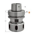 Afbeeldingen van CMT HSK precisie-spantanghouder DIN6388 - EOC25 - 183.320.03