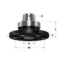 Afbeeldingen van CMT Precisie-zaaghouder met HSK-F63 kolf - 183.422.30