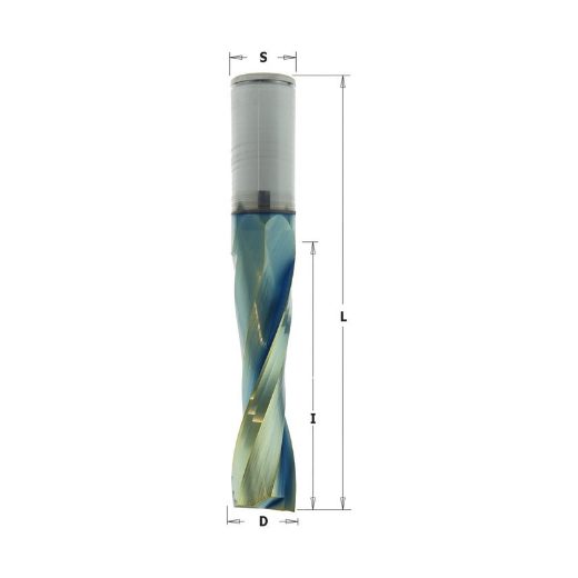 Afbeeldingen van CMT Positieve spiraalfrees, HWM + coating - 191.162.41