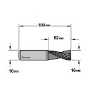 Afbeeldingen van CMT Positieve spiraalfrees, HWM + coating - 191.162.41