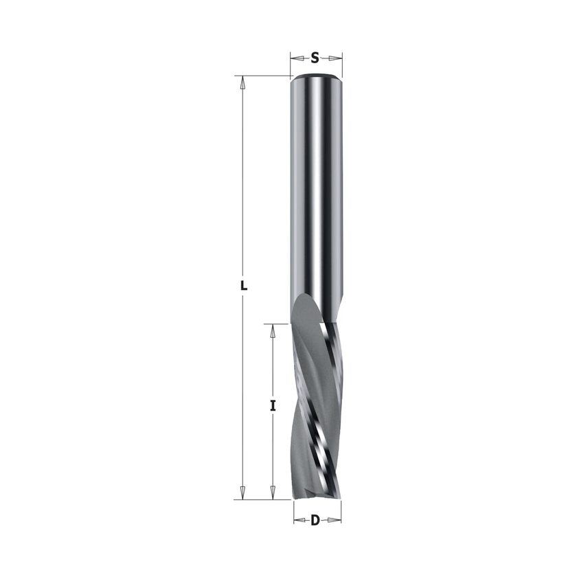 Afbeeldingen van CMT Positieve spiraalfrees, HWM + coating - 193.120.12