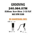 Afbeeldingen van CMT Groefzaag met hardmetalen tanden - 240.064.07M