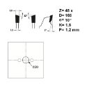 Afbeeldingen van CMT HW afkortcirkelzaag voor draagbare machines, CMT - 285.768.48H