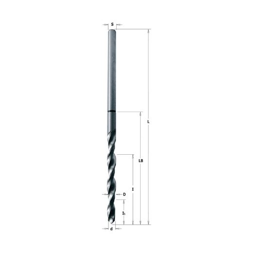 Afbeeldingen van CMT HSS boren voor ANUBA® - paumellescharnieren - 515.145.51