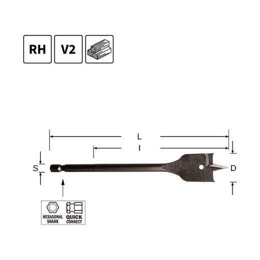 Afbeeldingen van CMT Speedboor, D=30mm - GRN - 518.300.31G