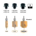 Afbeeldingen van CMT Set van 3 adapters voor het vergroten van gaten - GRN - 550-PAG05