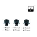 Afbeeldingen van CMT Set van 3 adapters voor het vergroten van gaten - GRN - 550-PAG05