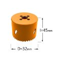 Afbeeldingen van CMT Gatzaag zonder adapter voor metaal en non-ferro metalen Bi-metaal D=32mm - GRN - 551-032G