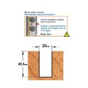 Afbeeldingen van CMT Rechte groeffrees, HWM - 653.701.11