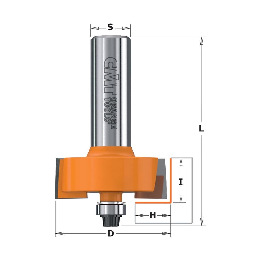 Afbeeldingen van CMT Rabatfrees, HW - 735.318.11