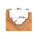 Afbeeldingen van CMT Klassieke profielfrees met kogellager, HW - 765.301.11B