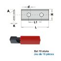 Afbeeldingen van CMT HWM wisselmessen 40mm (per 10 st.) - 790.400.04