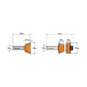 Afbeeldingen van CMT Kruishoutverbindingsfreesset, HW - 955.801.11