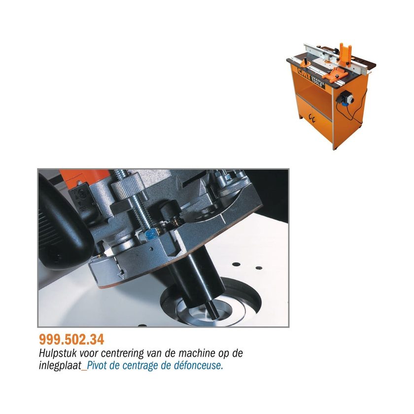 Afbeeldingen van CMT PVC centreringshulpstuk - 999.502.34