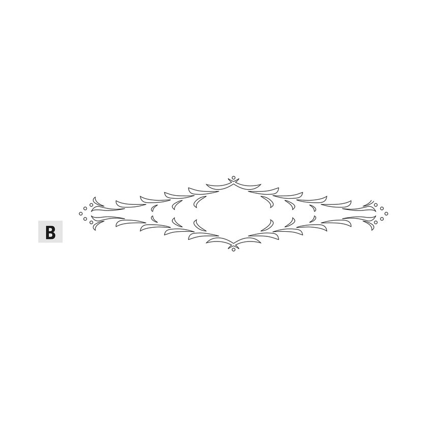 Afbeeldingen van CMT Florentine lijst - B - RCS-404