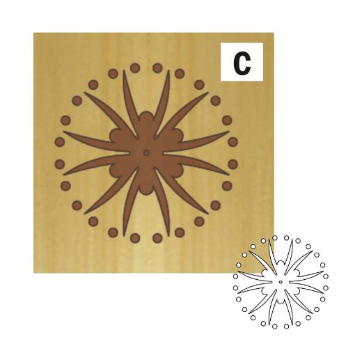 Afbeeldingen van CMT Rozet 3 & 7 - C - RCS-703