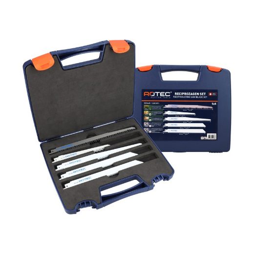 Afbeeldingen van Rotec cirkelzaagblad, 5x5 pcs Reciprocating saw blade set '525', wood and metal - 525.9000
