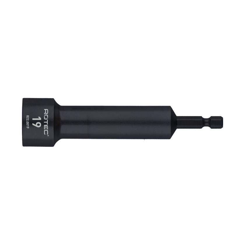 Afbeeldingen van Rotec bit, dopbit extra diep 1/4" bitschacht SW 19x110/75 [1] - 822.0019