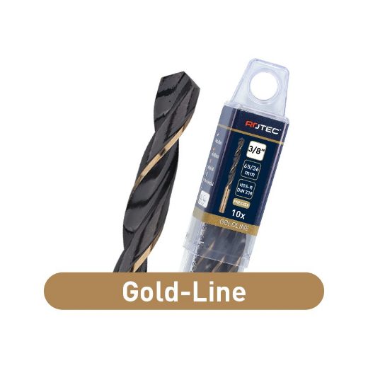 Afbeeldingen van Rotec spiraalboor 'Precise' Din 338, type 'Precise', 1/8mm" (10st) - 101.0317