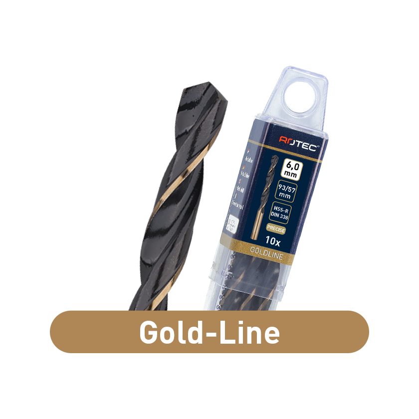 Afbeeldingen van Rotec spiraalboor 'Precise' Din 338, type 'Precise', 3.5mm (10st) - 101.0350