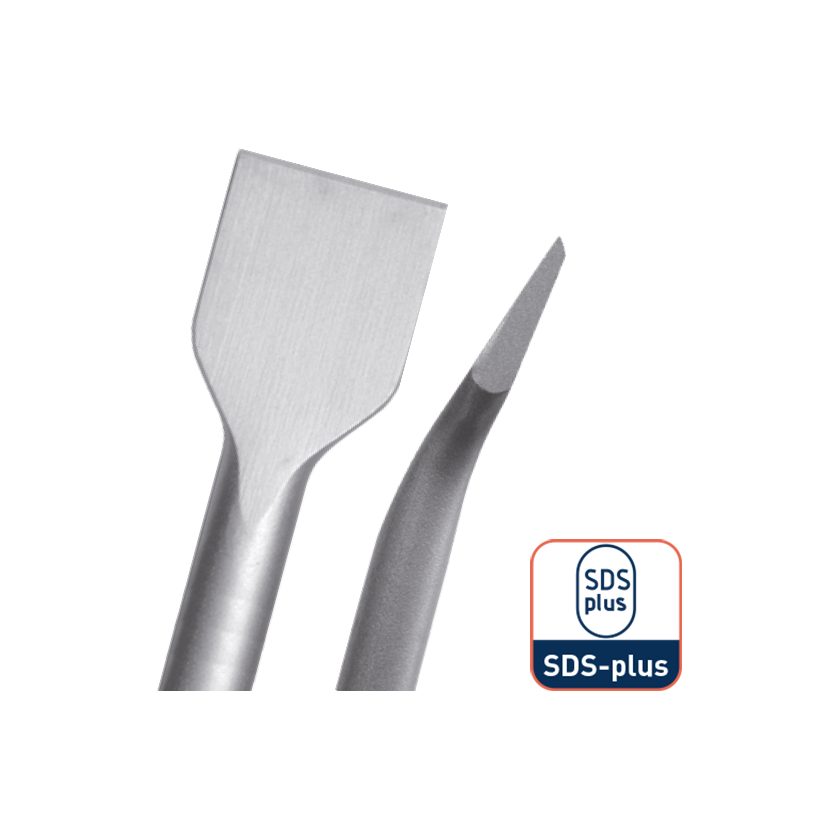 Afbeeldingen van Rotec SDS-Plus betonboor, SDS-plus angled spadebeitel, 40x250 mm - 215.0016