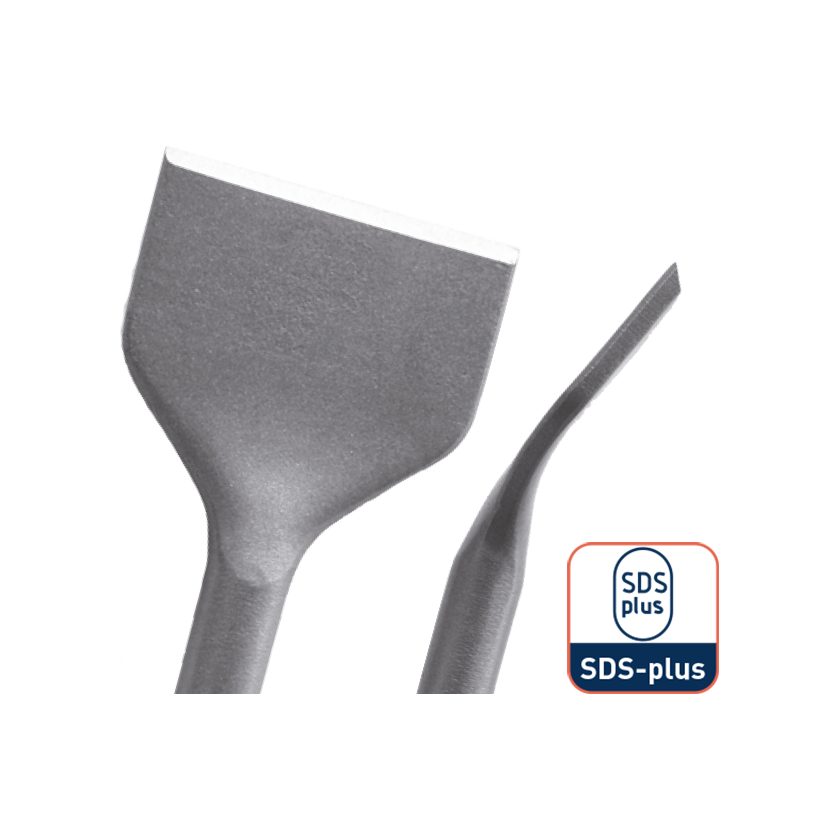 Afbeeldingen van Rotec SDS-Plus betonboor, SDS-plus angled scaling beitel, 60x250 mm - 215.0018