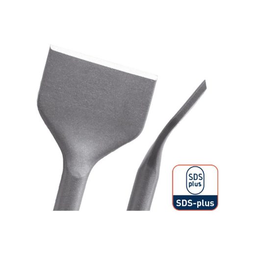 Afbeeldingen van Rotec SDS-Plus betonboor, SDS-plus angled scaling beitel, 60x250 mm - 215.0018