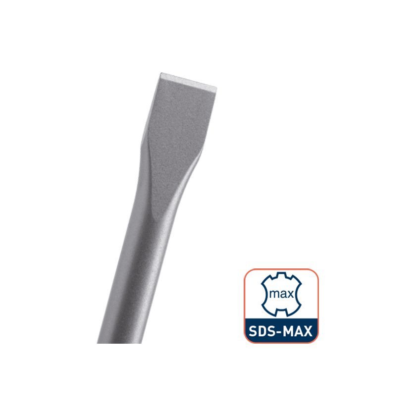 Afbeeldingen van Rotec SDS-Max betonboor, SDS-max platte beitel, 25x280 mm - 215.1010