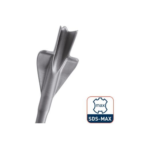 Afbeeldingen van Rotec SDS-Max betonboor, SDS-max variable channel beitel met glides, 35x380 mm - 215.1055