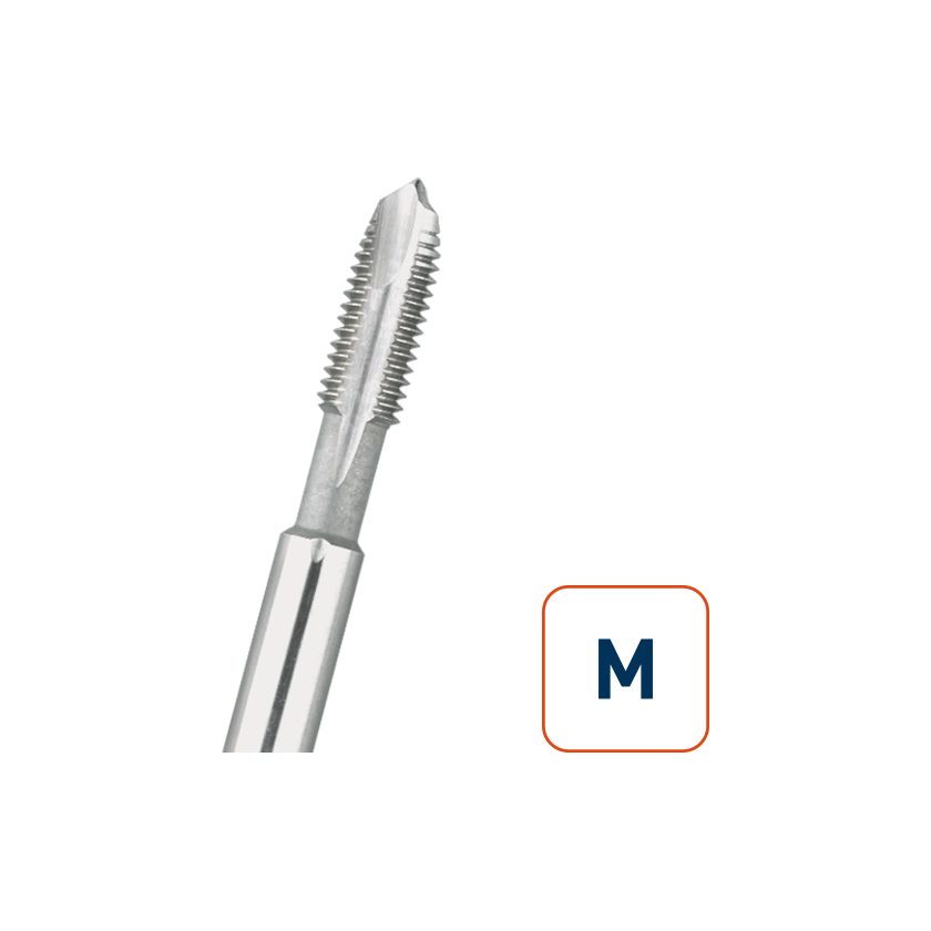 Afbeeldingen van Rotec machinetap, doorlopende gaten, kort, ISO 529, M6 - 327.0600
