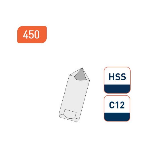 Afbeeldingen van Rotec verzinkboor, 90°, 12mmmm (GT-C12) - 450.5100